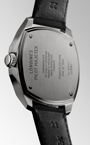 Longines Pilot Majetek Pioneer Titanium Limited Edition Watch