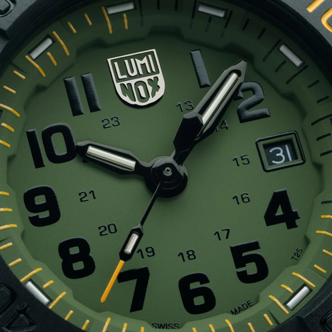Luminox Navy Seal Foundation 45mm Military Dive Watch XS.3517.NSF.SET - detail view