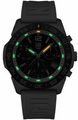 Luminox Sea Pacific Diver Chronograph 3140 Black White Watch XS.3141 - detail view