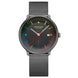Mondaine Doppio Bauhaus Inspired Stainless Steel Watch