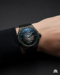 Maurice Lacroix Aikon Label Noir Manufacture Skeleton Limited Edition Watch