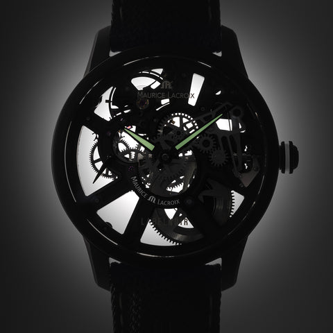 Maurice Lacroix Masterpiece Skeleton Label Noir Limited Edition Watch