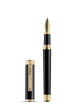 Montegrappa Zero Fountain Pen Yellow Gold IP Steel Nib Medium
