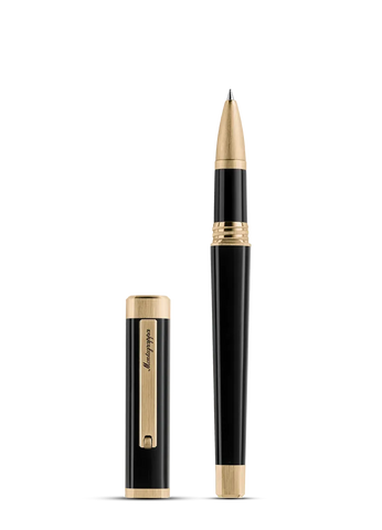 Montegrappa Quattro Rollerball Pen Yellow Gold IP