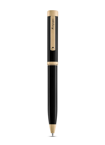 Montegrappa Quattro Ballpoint Pen Yellow Gold IP