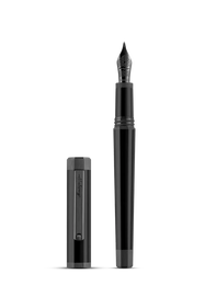 Montegrappa Otto Fountain Pen IP Ultra-Black Medium