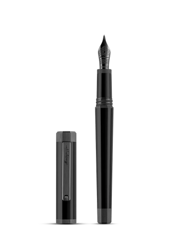 Montegrappa Otto Fountain Pen IP Ultra-Black Medium