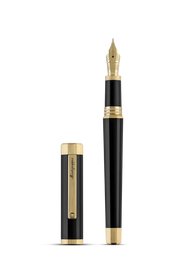 Montegrappa Otto Fountain Pen Yellow Gold IP Medium