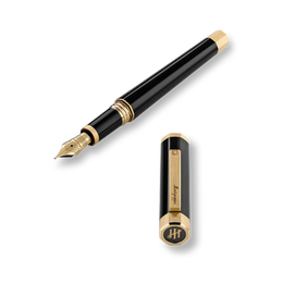 Montegrappa Otto Fountain Pen Yellow Gold IP Medium