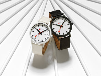 Mondaine Essence 41mm Off White Watch