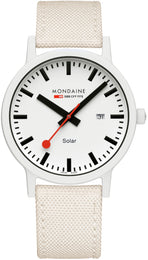 Mondaine Essence 41mm Off White Watch