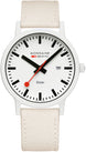 Mondaine Essence 41mm Off White Watch