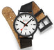 Mondaine Essence 41mm Black Watch