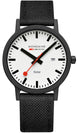 Mondaine Essence 41mm Black Watch