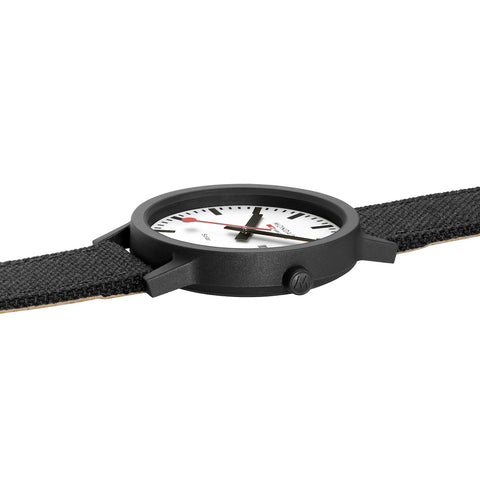 Mondaine Essence 41mm Black Watch