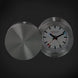 Mondaine Travel White Dial Alarm Clock