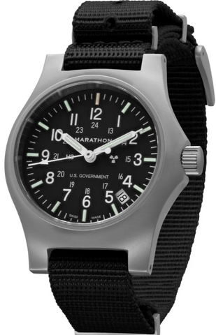 Marathon Watch General Purpose Re-Issue Stainless Steel GP Quartz With Date GPQ WW194015SS-0101