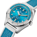 Squale Matic S Light Blue HydroLeather Watch