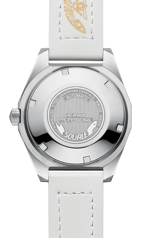 Squale Matic S Light Blue HydroLeather Watch