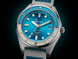 Squale Matic S Light Blue HydroLeather Watch