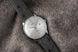 Junghans Meister Automatic Watch with grey dial, leather strap, steel case