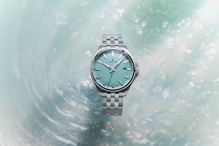 Junghans Meister S 35mm Quartz Green Watch