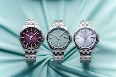 Junghans Meister S 35mm Quartz Purple Watch