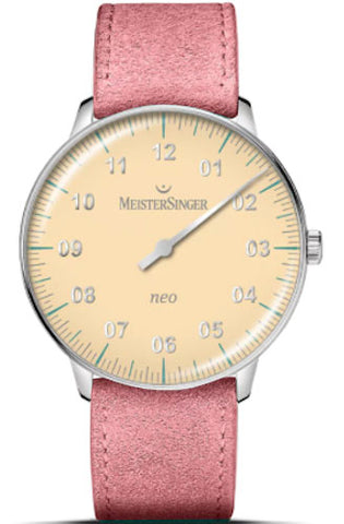 MeisterSinger Watch Neo Special Light Yellow S-NES935S_SV152