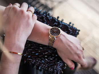 MeisterSinger Yaara Grey Gold Watch