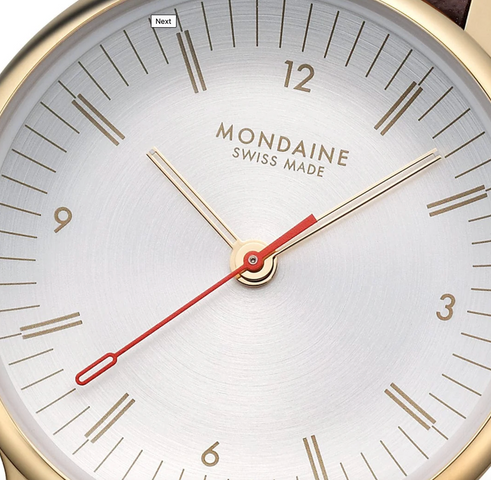 Mondaine Doppio 33mm Ladies Watch