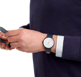 Mondaine Doppio 41mm Solar Watch