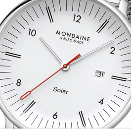 Mondaine Doppio 41mm Solar Watch