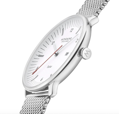 Mondaine Doppio 41mm Solar Watch