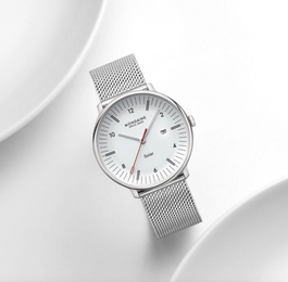 Mondaine Doppio 41mm Solar Watch