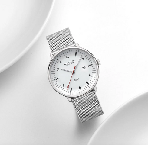 Mondaine Doppio 41mm Solar Watch