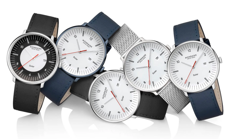 Mondaine Doppio 41mm Solar Watch