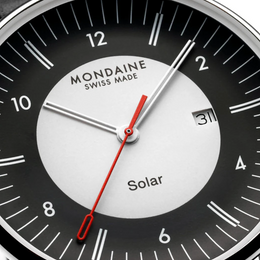 Mondaine Doppio 41mm Solar Watch