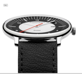 Mondaine Doppio 41mm Solar Watch