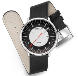 Mondaine Doppio 41mm Solar Watch