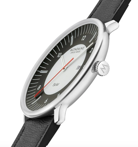 Mondaine Doppio 41mm Solar Watch