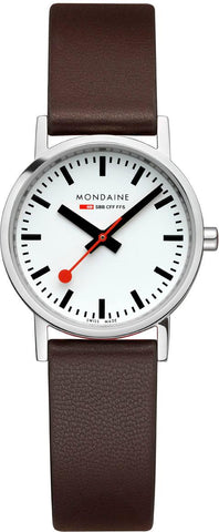 Mondaine Watch Classic Grape Leather A658.30323.11SBGV