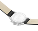Mondaine Neo 41mm Black Vegan Grape Leather Watch