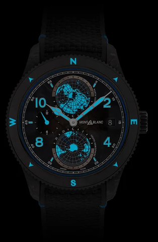 Montblanc Watch 1858 Geosphere CARBO2 0 Oxygen Limited Edition