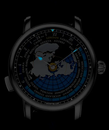 Montblanc Watch Star Legacy Orbis Terrarum Around The World In 80 Days Limited Edition