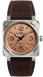 Bell & Ross Watch BR 03 Auto Copper BR03A-GB-ST/SCA