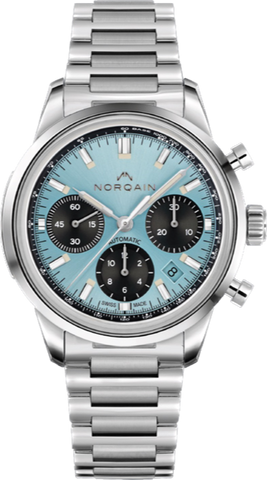Norqain Watch Freedom 60 Chrono Ice Blue Limited Edition N2201S22C/IA221/201SG