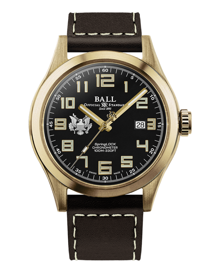 Ball Engineer III Army 43mm Black Dial Bronze Watch, view 1