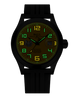 Ball Engineer III Army 43mm Yellow Dial Rubber Strap Watch