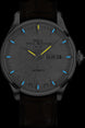 Ball Watch Company Trainmaster Eternity Watch with silver dial, crocodile strap, steel case