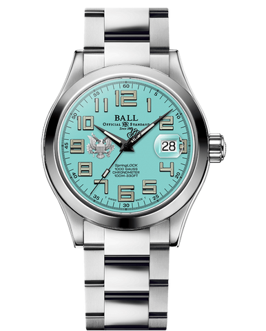 Ball Engineer III Army 40mm Turquoise Dial Bracelet Watch